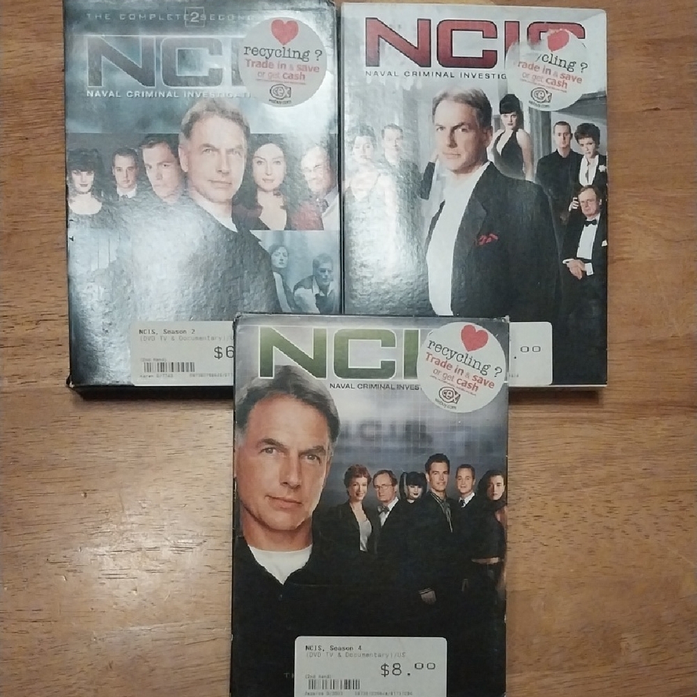 NCIS DVD Box Sets Season 2,3 & 4
